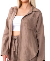 WENOR Hemdbluse Damen aus Musselin - günstig online kaufen