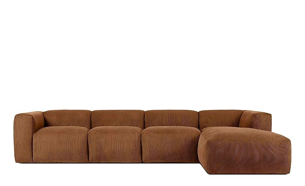 KONSIMO Ecksofa   ¦ orange ¦ Maße (cm): B: 365 H: 73 Polstermöbel > Sofas > günstig online kaufen
