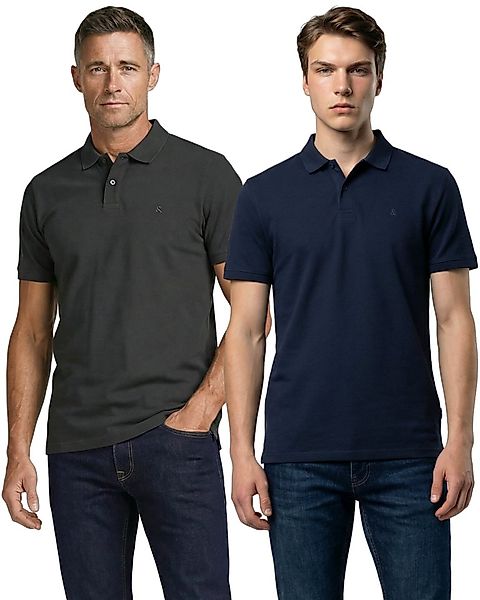Jack & Jones Poloshirt (Spar-Set, 2er-Pack) mit Aufnäher günstig online kaufen