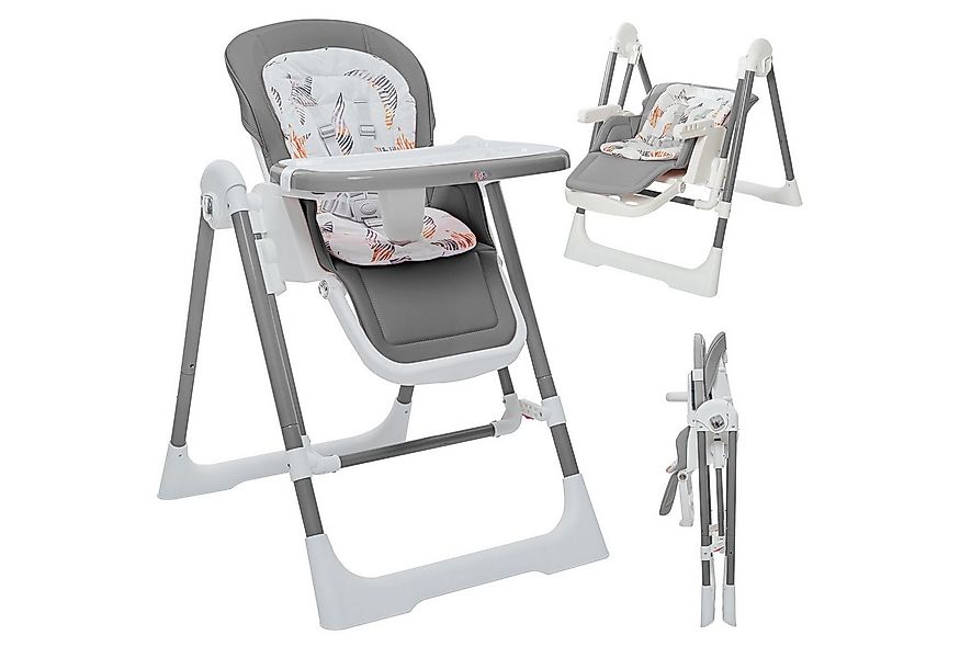 Baby Vivo Hochstuhl Kinderhochstuhl 3in1 / Babywippe für Kinder - Lulu in G günstig online kaufen