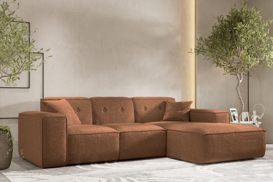 Fun Möbel Ecksofa Designersofa CESINA Ottomane günstig online kaufen