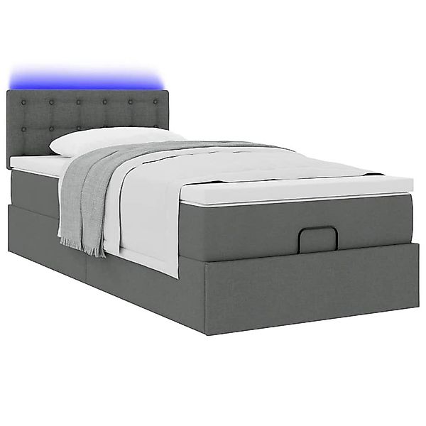 vidaXL Bett Ottomane Bett mit Matratze günstig online kaufen