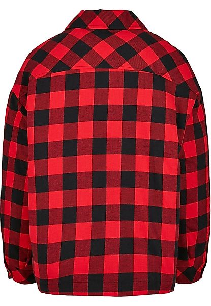 URBAN CLASSICS Allwetterjacke "Urban Classics Damen Ladies Flanell Padded O günstig online kaufen