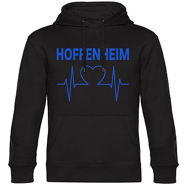 multifanshop Kapuzensweatshirt Hoffenheim - Herzschlag - Hoodie günstig online kaufen