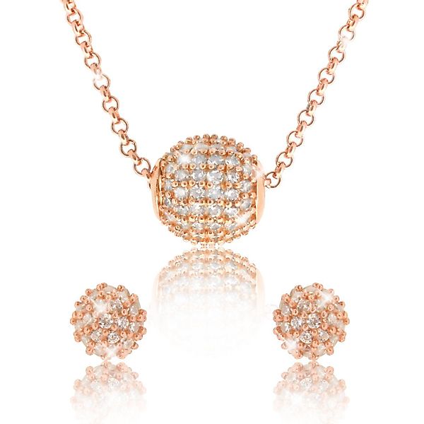 PAVELS Schmuckset Grace (Halskette, Ohrstecker), Elegantes günstig online kaufen