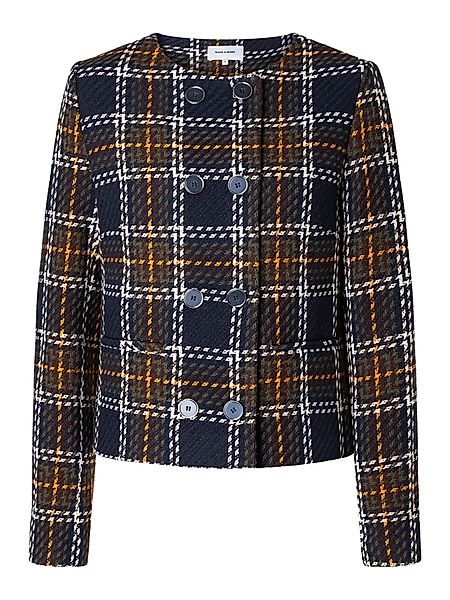 MORE&MORE Kurzblazer Businesslook, Bauwollmix günstig online kaufen