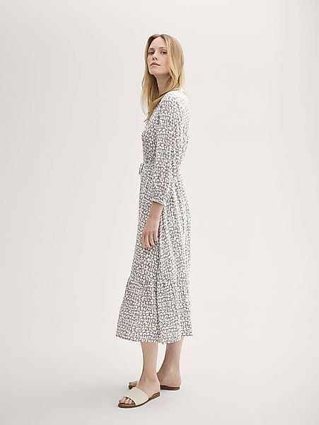 TOM TAILOR Sommerkleid Gemustertes Maxikleid mit günstig online kaufen
