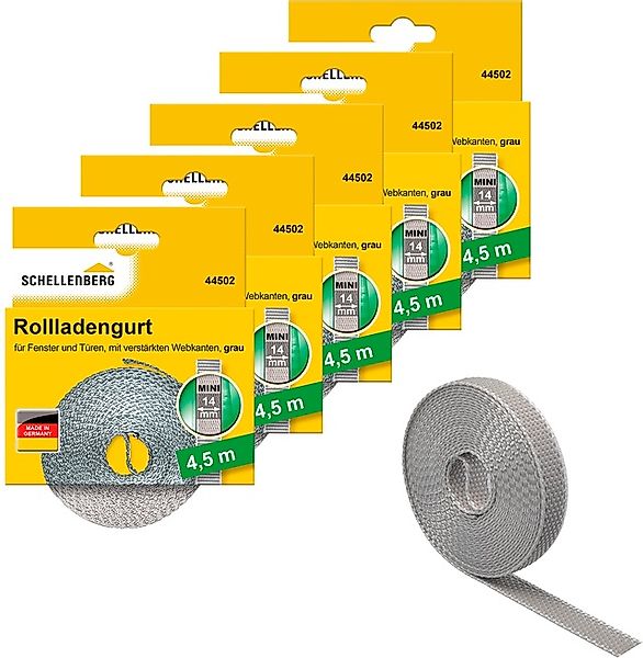 SCHELLENBERG Rollladengurt »Mini 14 mm, 4,5 m, zur Bedienung eines Rolllade günstig online kaufen