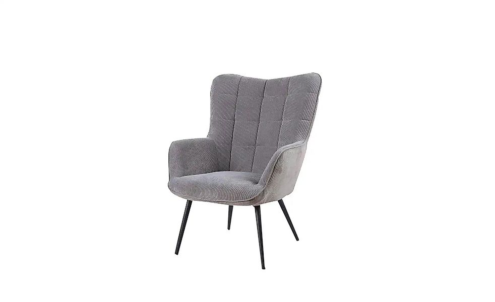 Sessel  Uta ¦ grau ¦ Maße (cm): B: 72 H: 97 Polstermöbel > Sessel > Lounge günstig online kaufen