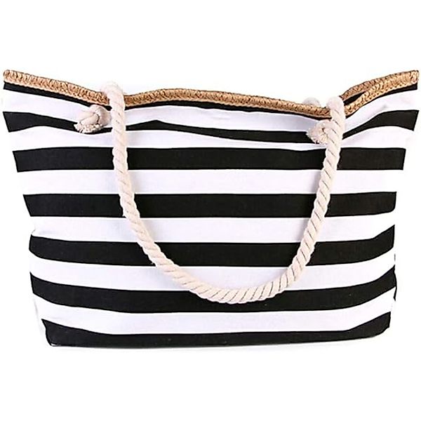 Mutig Strandtasche Große Strandtasche mit Reißverschluss günstig online kaufen