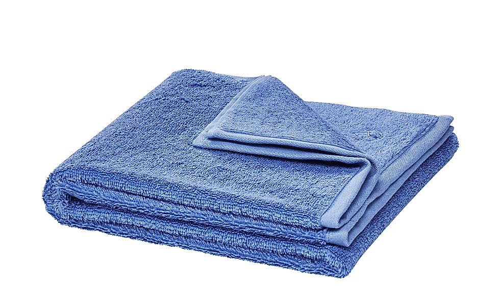 LAVIDA Handtuch  Touch - blau - 100% Baumwolle - 50 cm - Sconto günstig online kaufen