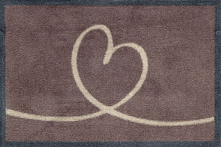 wash+dry by Kleen-Tex Teppich "Lovita" rechteckig 9 mm Höhe günstig online kaufen