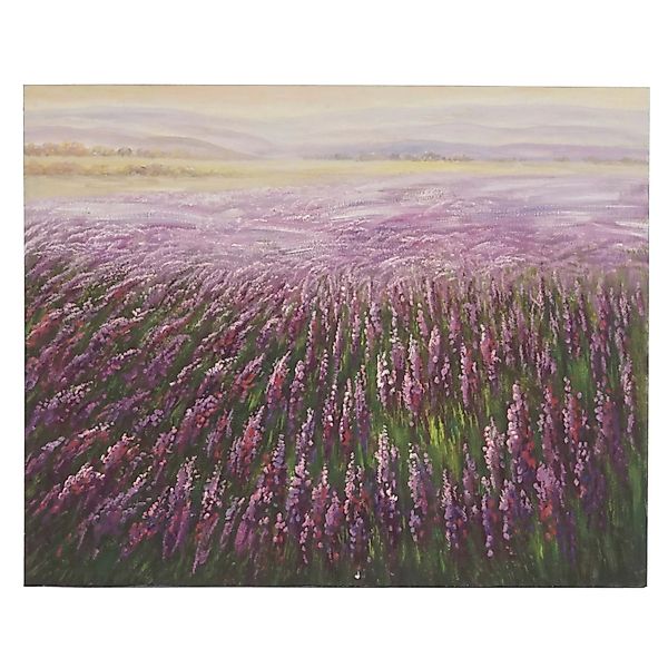 MCW Ölgemälde Wandbild Blumenfeld, Blumenfeld, Handgemalt, günstig online kaufen