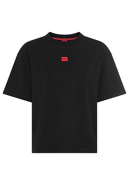 HUGO T-Shirt Signature normale Passofrm, Rundhals günstig online kaufen