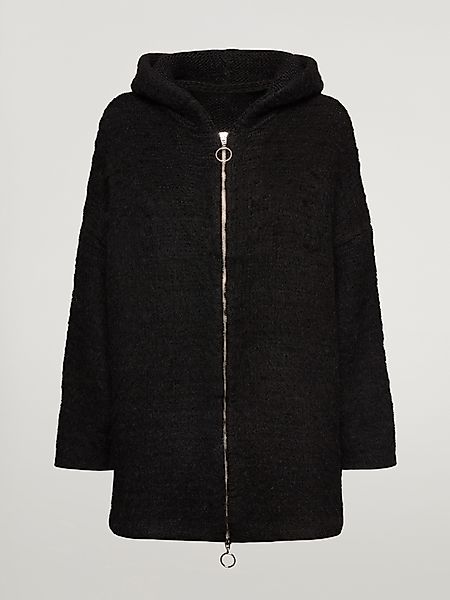 Wolford - 80s Streetstyle Hoodie Jacket, Frau, black, Größe: XS-S günstig online kaufen
