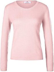 Rundhals-Pullover aus 100% Premium-Kaschmir Peter Hahn Cashmere rosé günstig online kaufen