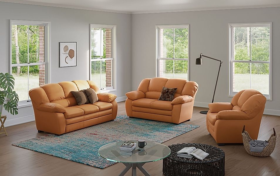 COTTA Polstergarnitur "Casino, Sofa Set, 3-2-1 Sitzer, Wohnzimmer Garnitur" günstig online kaufen