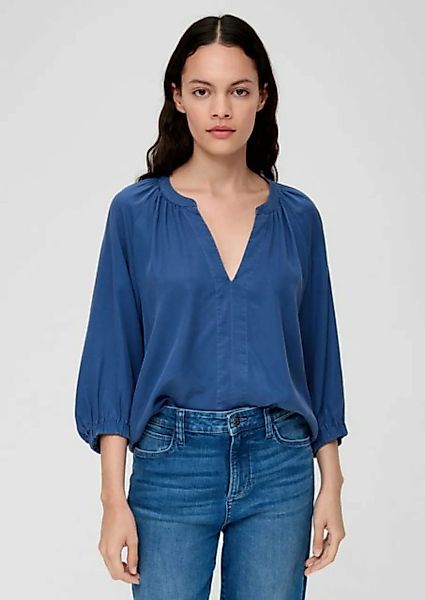 s.Oliver Shirtbluse mit Raffungen günstig online kaufen