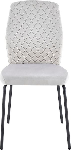 SalesFever 4-Fußstuhl "Esszimmerstuhl mit elegantem Stil", (Set), 2 St., Sa günstig online kaufen