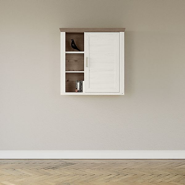 set one by Musterring Hängeschrank »York« Typ 23, mit Tür und offenen Fäche günstig online kaufen