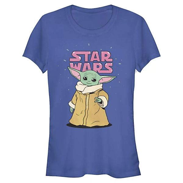 Star Wars - The Mandalorian - The Child Stance Logo - Frauen T-Shirt günstig online kaufen