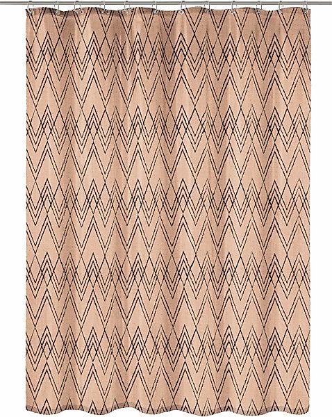 Kleine Wolke Duschvorhang "Zag Cotti" Breite 180 cm mit beschwertem Saum un günstig online kaufen