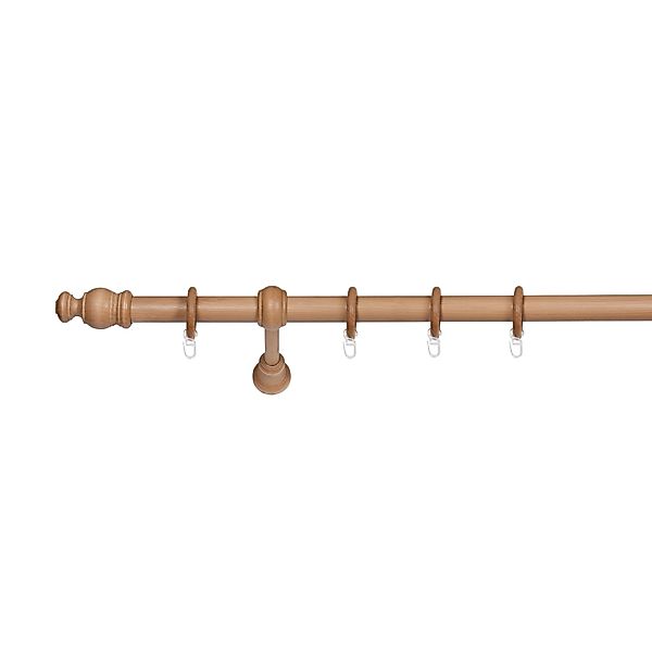 sunlines Gardinenstange "Holz 28 mini" Ø 28 mm 1 läufig-läufig Fixmaß Made günstig online kaufen