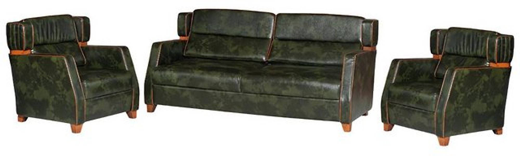 JVmoebel Sofa Polstergruppe Sitzensemble Sofagarnitur Couch Set Gruppe, Mad günstig online kaufen