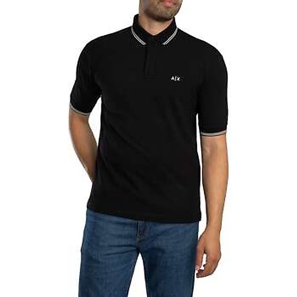 EAX  Poloshirt Poloshirt mit doppeltem Logobesatz günstig online kaufen