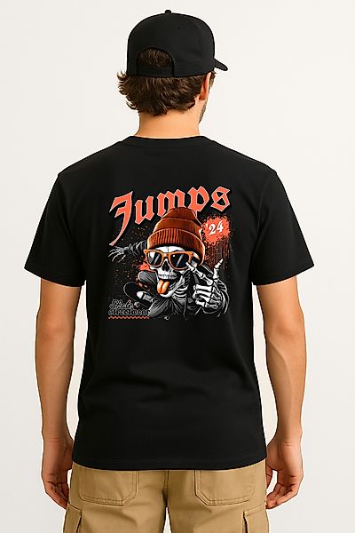Banco Print-Shirt Trendiges Herren mit Skate-Skelett-Print günstig online kaufen