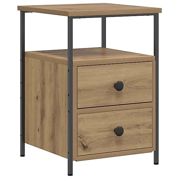 vidaXL Nachttisch Artisan-Eiche 34x35,5x50 cm Holzwerkstoff 857260 günstig online kaufen