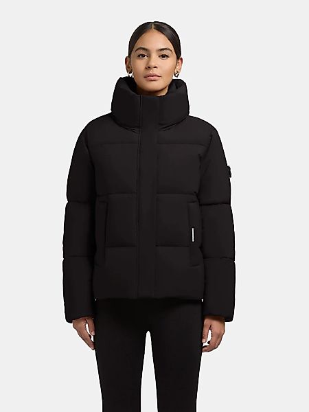 khujo Winterjacke "Rinja2 Matt" ohne Kapuze Warme Steppjacke mit hohem Krag günstig online kaufen