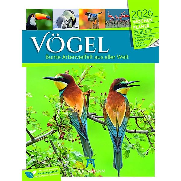 Vögel - Tier-Wochenplaner 2026 günstig online kaufen
