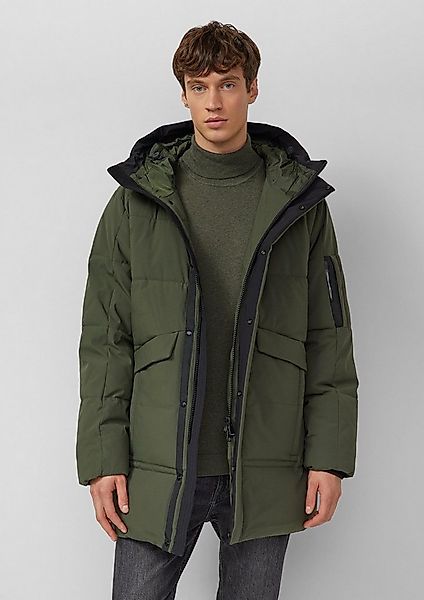s.Oliver Winterjacke Outdoor-Jacke Wasserabweisender Puffer-Parka mit Kapuz günstig online kaufen