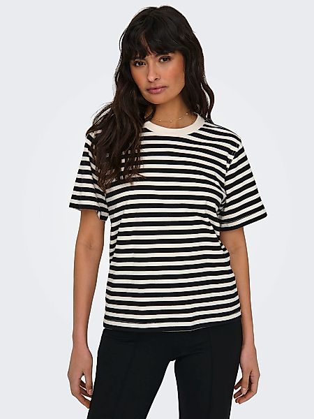 ONLY Kurzarmshirt ONLLIVINA S/S STRIPE TEE günstig online kaufen