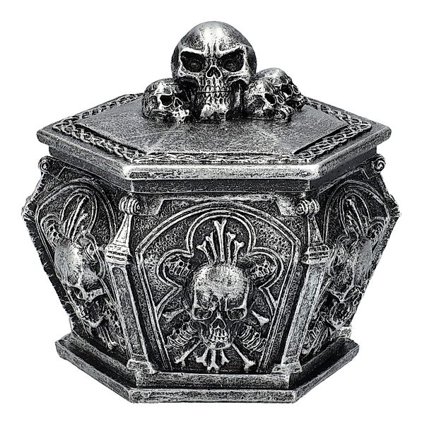 Figuren Shop GmbH Dekoobjekt Schatulle Totenkopf günstig online kaufen