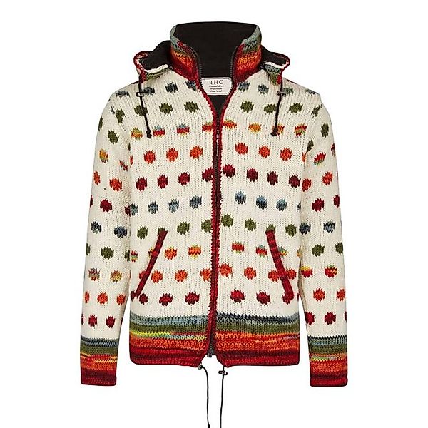 THC Natural Line Strickjacke THC Schafwollstrickjacke 840 gepunktet (1 Stüc günstig online kaufen