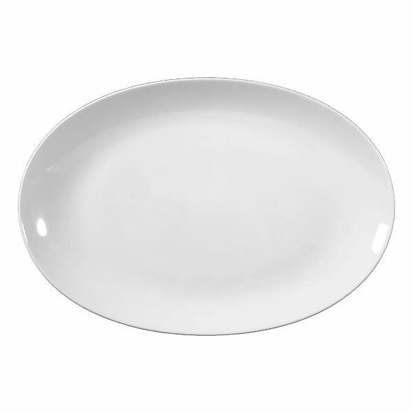 Seltmann Weiden Servierplatte "Servierplatte Rondo/Liane 38,4 x 26,3 cm wei günstig online kaufen