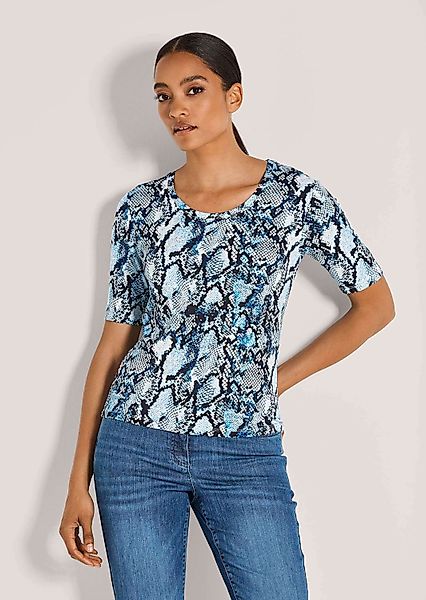 MADELEINE Kurzarmshirt Modisches Oberteil mit Animal-Print günstig online kaufen