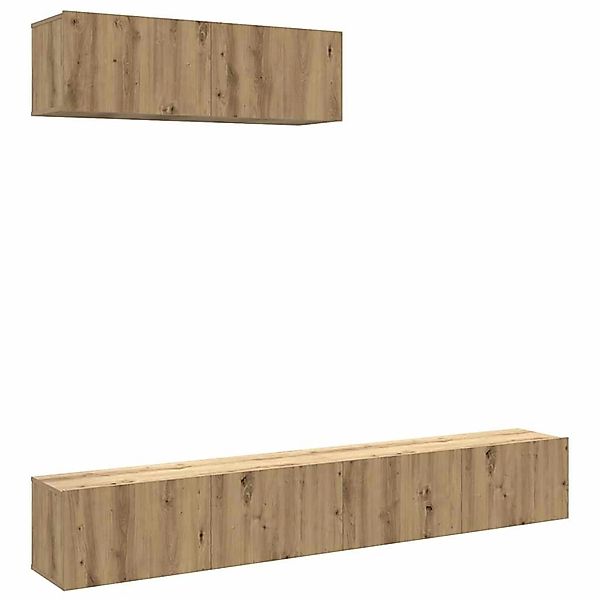 vidaXL TV-Wandschränke 3 Stk Artisan-Eiche 100x30x30 cm Holzwerkstoff 33290 günstig online kaufen