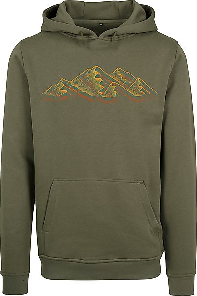 Baddery Kapuzenpullover Hoodie: "Alpen" - Kletter günstig online kaufen