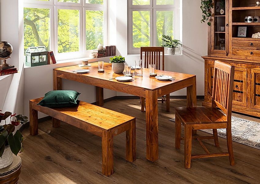Massivmoebel24 Esstisch OXFORD (Massiver Esstisch mit günstig online kaufen