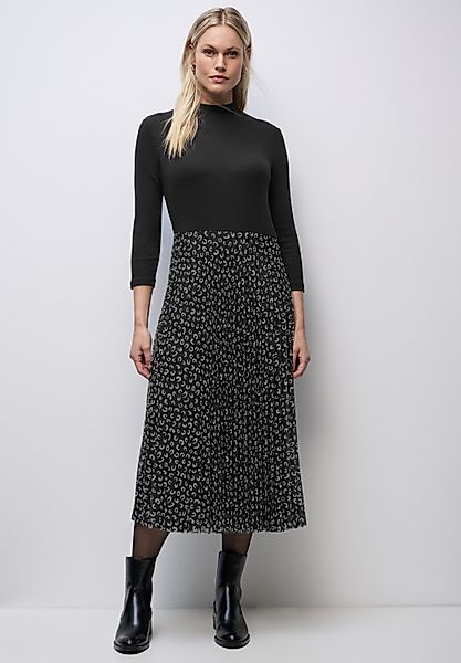 STREET ONE Midikleid mit plissiertem Rockteil günstig online kaufen