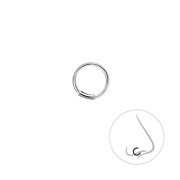 Monkimau Nasenpiercing 8mm Nasenring Nasenstecker 925 günstig online kaufen