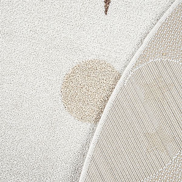 Paco Home Kinderteppich »Tweet 465«, rund, 12 mm Höhe, Flachgewebe, Hoch-Ti günstig online kaufen