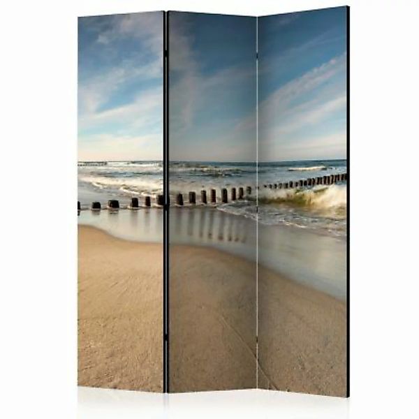 artgeist Paravent Sea Breeze [Room Dividers] gelb-kombi Gr. 135 x 172 günstig online kaufen