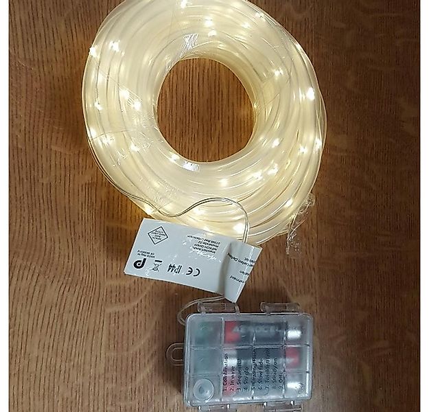 Nipach LED-Lichterschlauch BA11264 LED Mini-Lichtschlauch 10m 5mm warmweiß günstig online kaufen