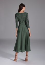 SWING Cocktailkleid Taillierte Passform mit ausgestelltem günstig online kaufen