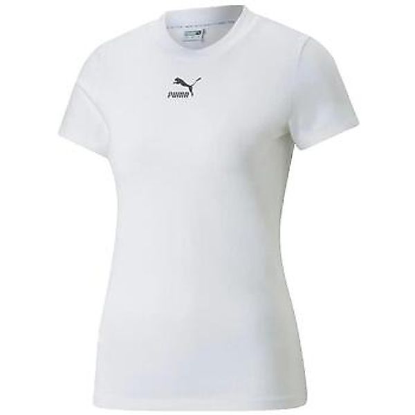 Puma  T-Shirt T-shirt  Classics Slim blanc günstig online kaufen