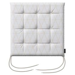 Stuhlkissen Jonas mit Bindeschnur, creme-beige, 40 x 40 x 3,5 cm, Sunny (14 günstig online kaufen